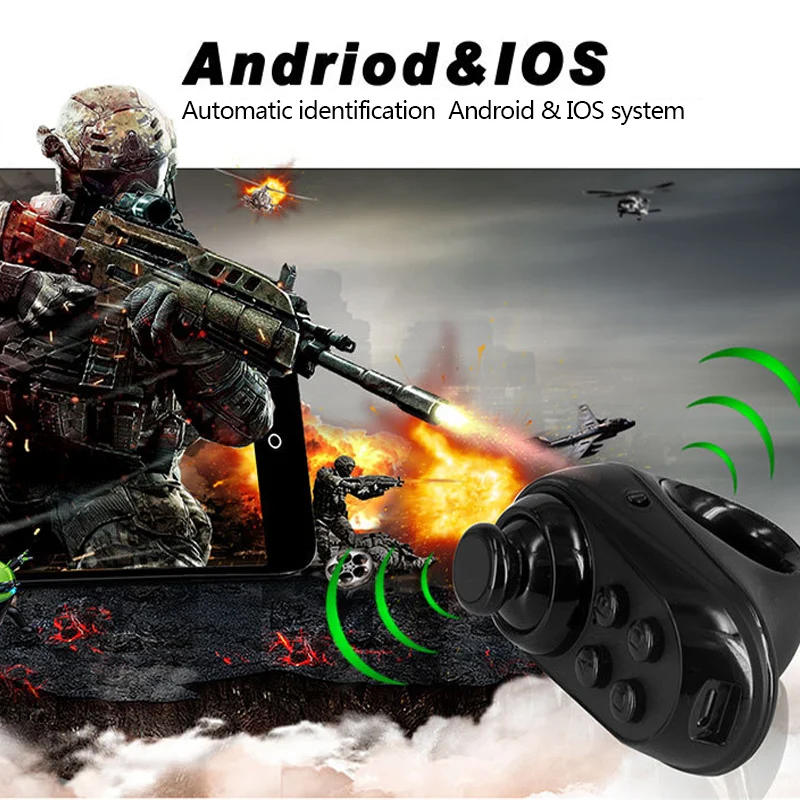 Беспроводной Bluetooth геймпад VR 3D очки дистанционное управление Bluetooth 4,0 джойстик удаленно Беспроводное управление Лер для iPhone sony PS4