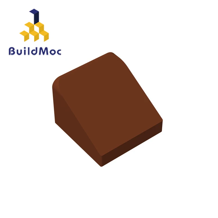 M0690-25 BuildMOC склон 30 1x1x2/3 кирпич Technic changever Catch для строительных блоков части DIY развивающие творческие подарочные игрушки - Цвет: M0690-25