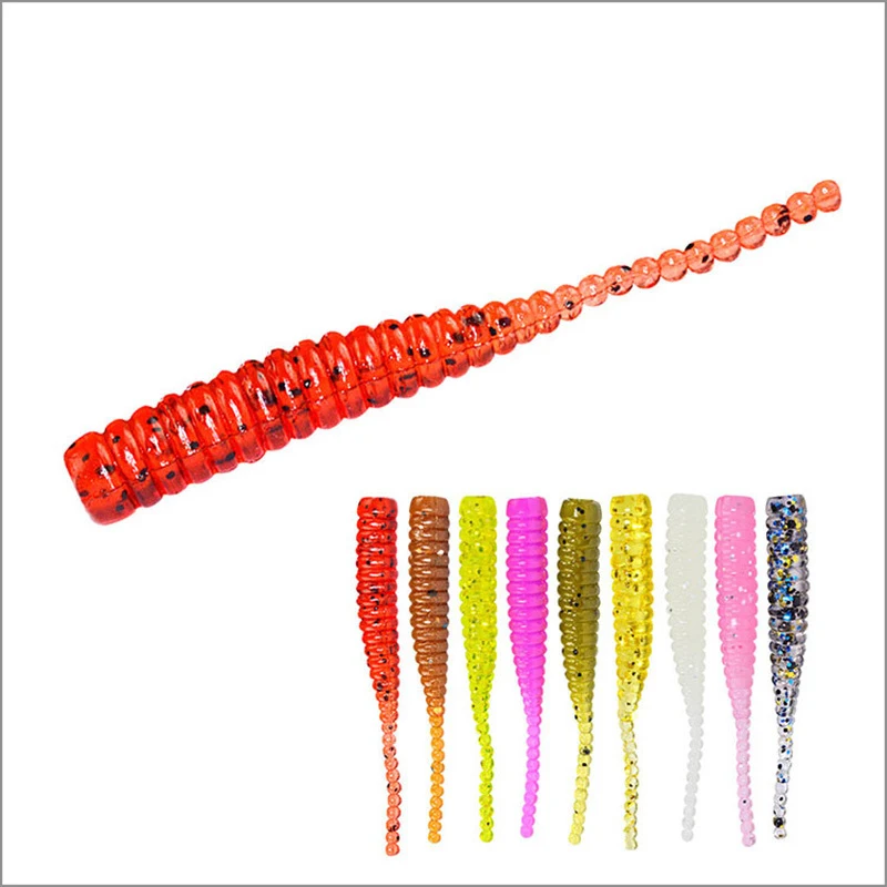 Vissen спираль корень рыбалки мягкая искусственная приманка воблер 38 мм 0 36g 15