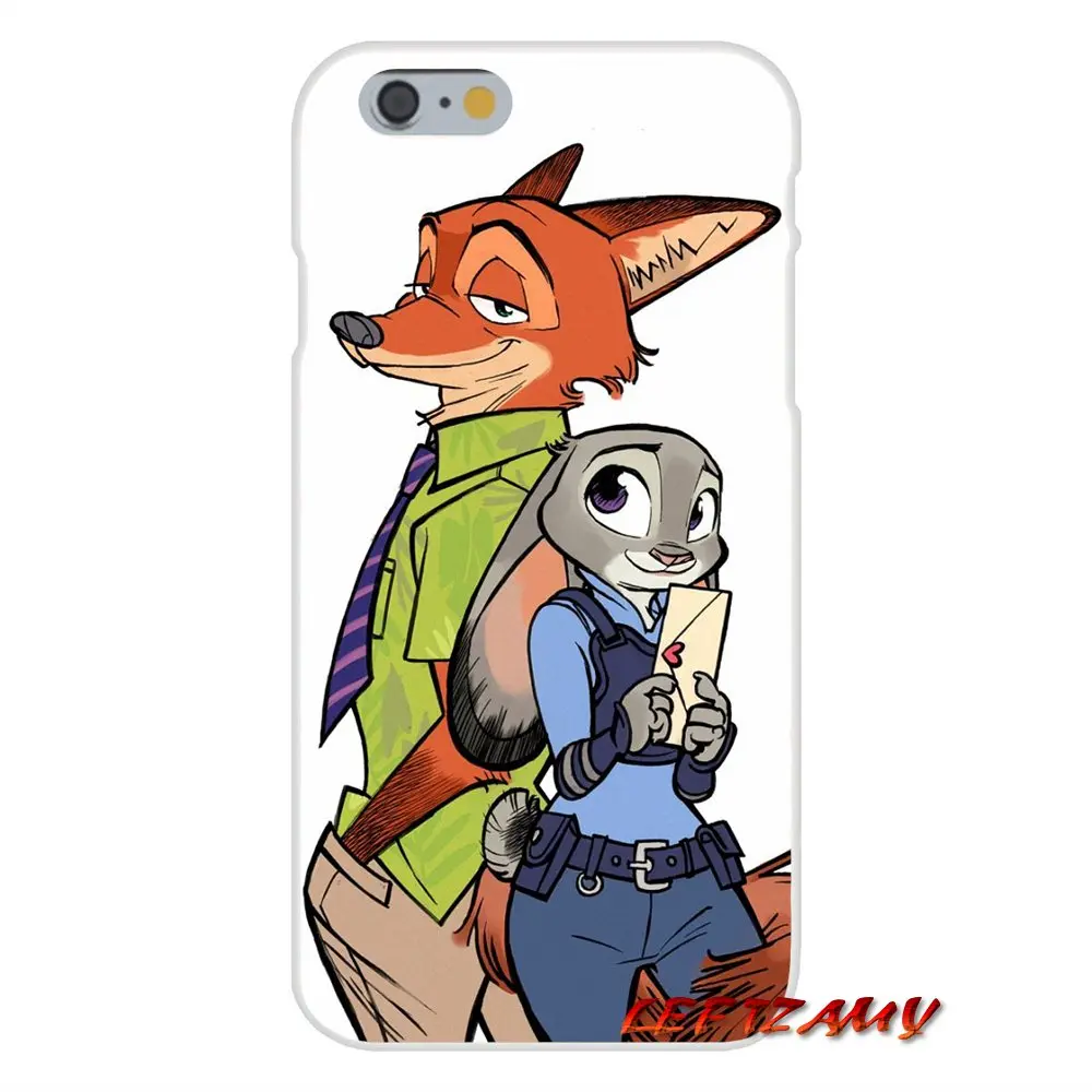 Чехлы для мобильных телефонов Nick Wilde and Judy Hopps Zootopia Xiaomi Mi6 Mi 6 A1 Max Mix 2 5X 6X Redmi Note 5 5A 4X 4A 4