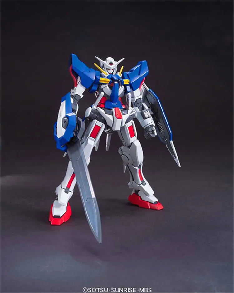 Bandai GUNDAM 1/144 HG GN ARMS TYPE E+ gunдамская EXIA TRANSAM MODE мобильный костюм собрать модельные наборы фигурки Детские игрушки