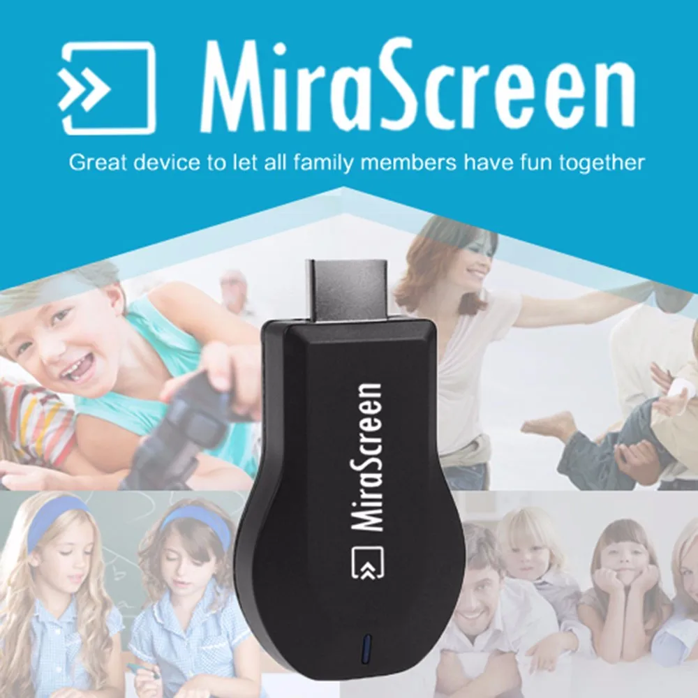 Mirascreen EZCast беспроводной HDMI tv Stick хромированный Литой 2 хромированный литой Anycast Wifi Дисплей Miracast DLNA Airplay ключ для Android