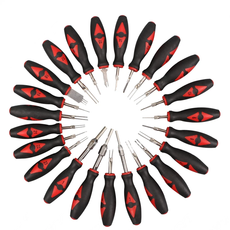 23 шт. терминал для удаления штифтов Инструменты ремонта автомобиля