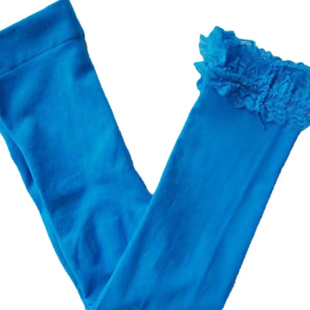 12 видов цветов милые кружевные бархатные леггинсы для девочек с балетной