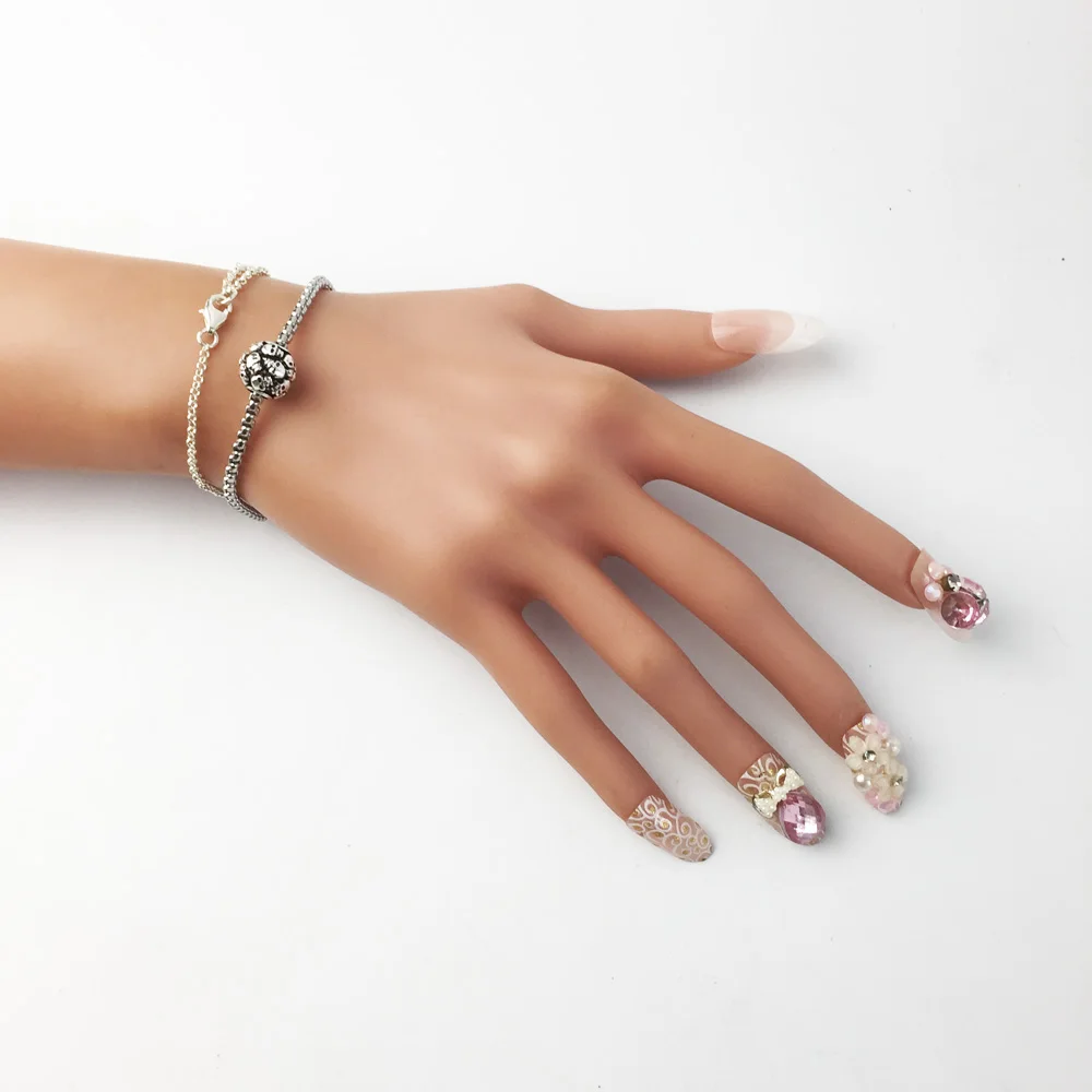 DIY бусины черепа маори король Лилия, модные 925 пробы серебряные ювелирные изделия панк подарок для женщин мужчин подходят браслеты бусины для бисероплетения