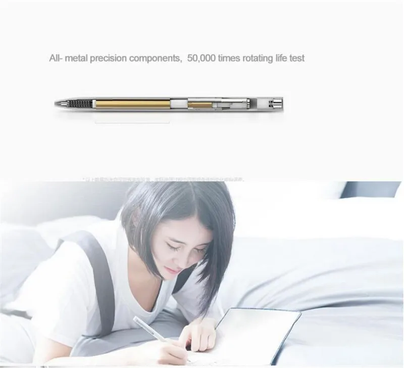 Xiao mi jia mi Sign Pens 9,5 мм ручки для подписи PREMEC гладкая швейцарская заправка mi Kuni японские чернила добавить mi jia ручки черный Заправка