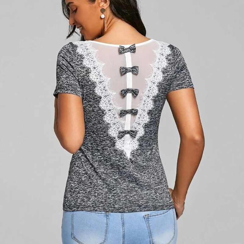 Футболка женская летняя с коротким рукавом и o вырезом|Футболки| |