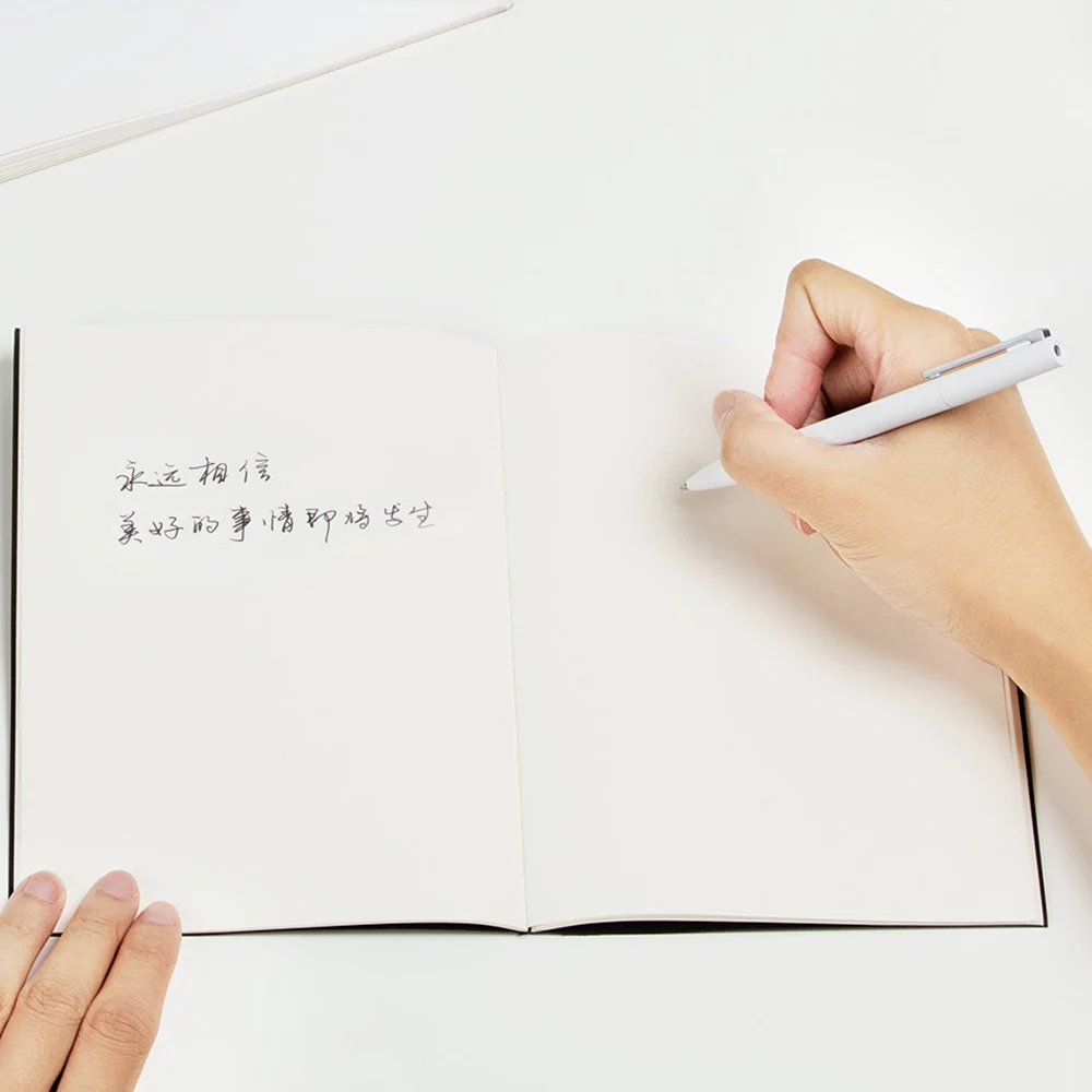 Шариковая ручка Xiaomi Mijia Sign P E N 0 5 мм Швейцарский черный стержень Mi 9 PREME Плавная для