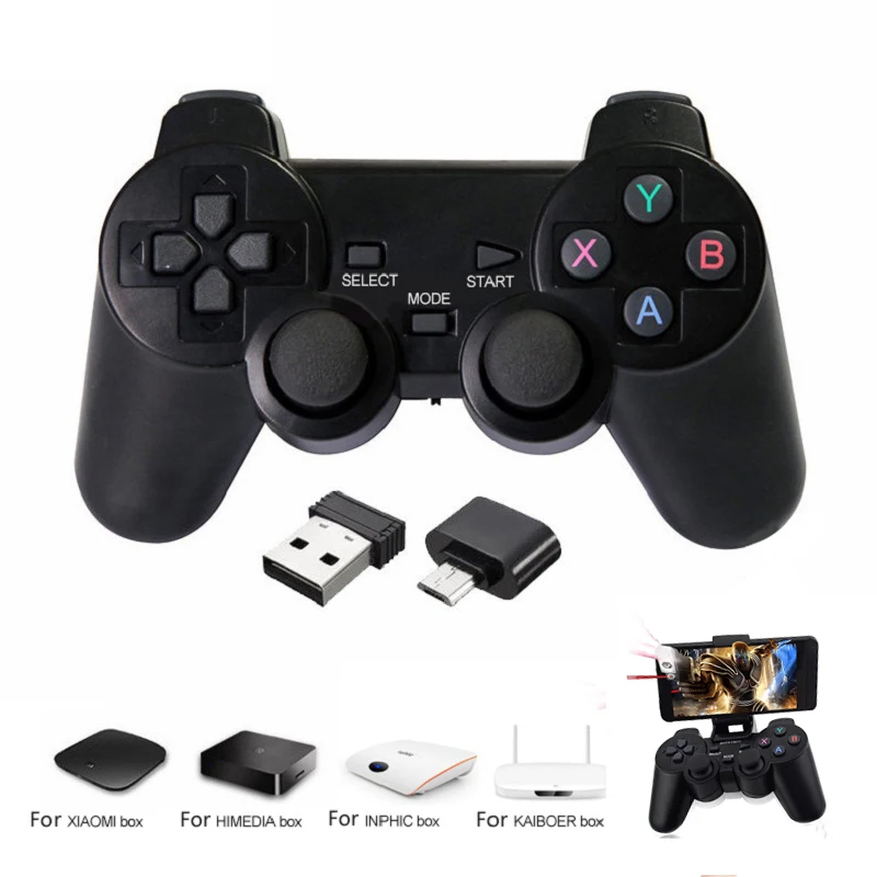 

OTG Smart Phone Wireless Handle Game Gamepad Mouse Player For Android Phone/PC/PS3/TV XIAOMI Box Game Controller Joystick Joypad