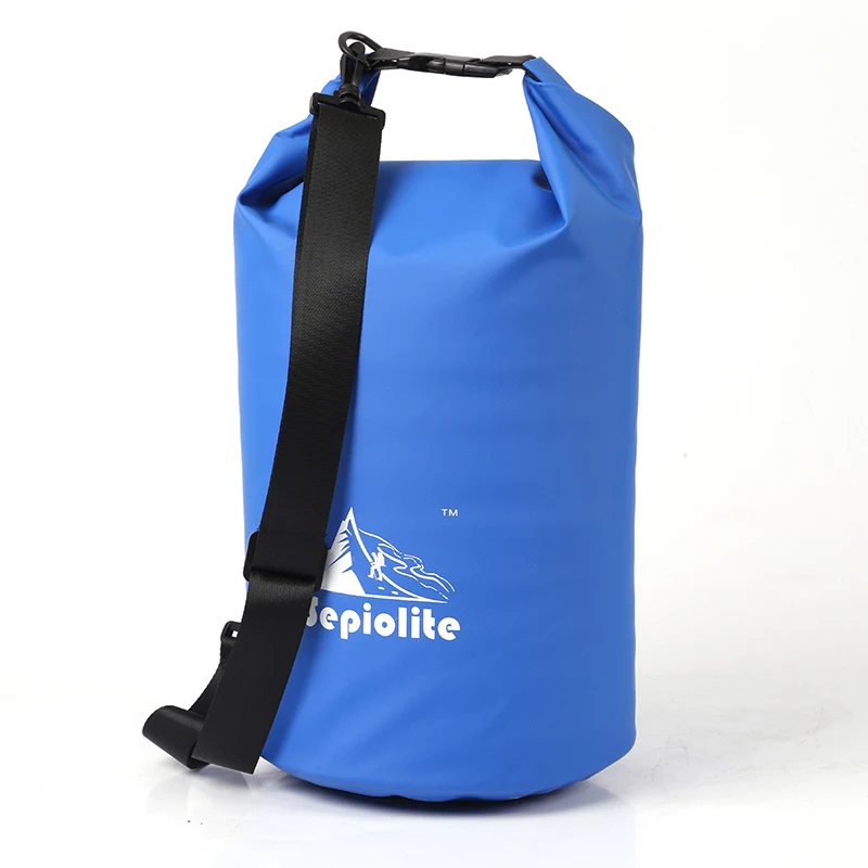 blue Sepiolite открытый 20L водонепроницаемый плавательный мешок кемпинг для хранения при сплаве сухой мешок с регулируемым крючок для ремней - Цвет: blue