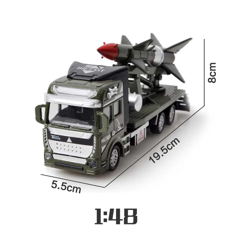 1:48 модель автомобиля брелок для автомобильных ключей military rocket транспортер