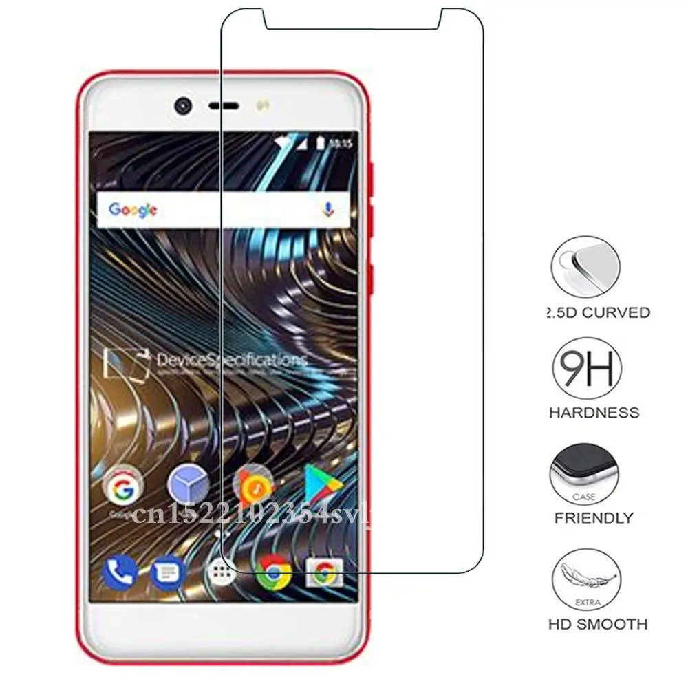 Взрывозащищенное Закаленное Стекло 9H для смартфона BQ 5209L Strike lte защитная пленка