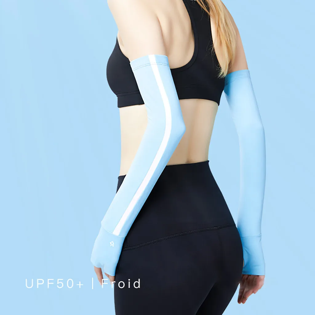 1 шт. дышащая быстросохнущая Защита от ультрафиолетовых лучей рукава для бега