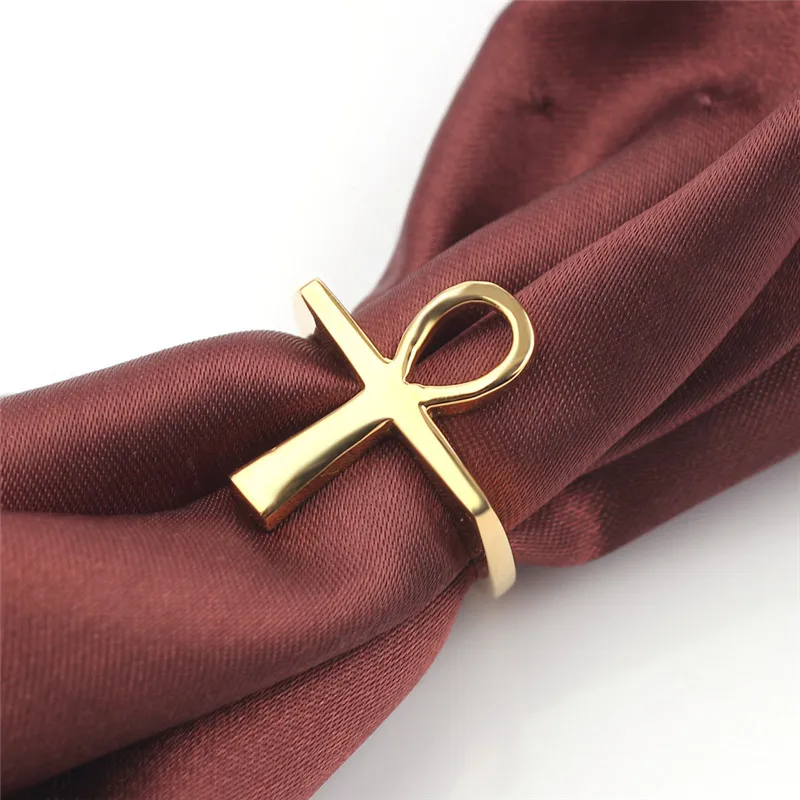 Египетские кольца с крестиком из Нила для мужчин/женщин и мужчин подарки