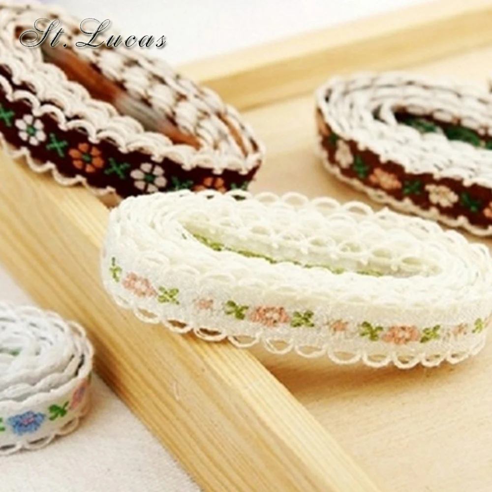 5yd/лот модные богемные пасторальные Стили ручной работы вышитые цветы Кружева