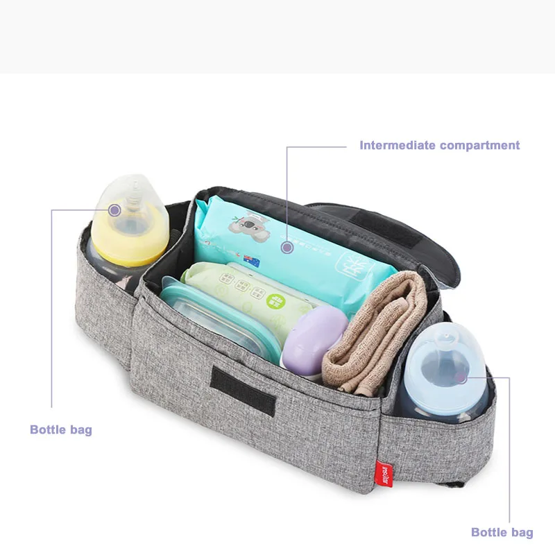 

Baby stroller bag Bottle Bag Water cup baby Stroller Accessories baby Care Bag Large Capacity Diaper Bag