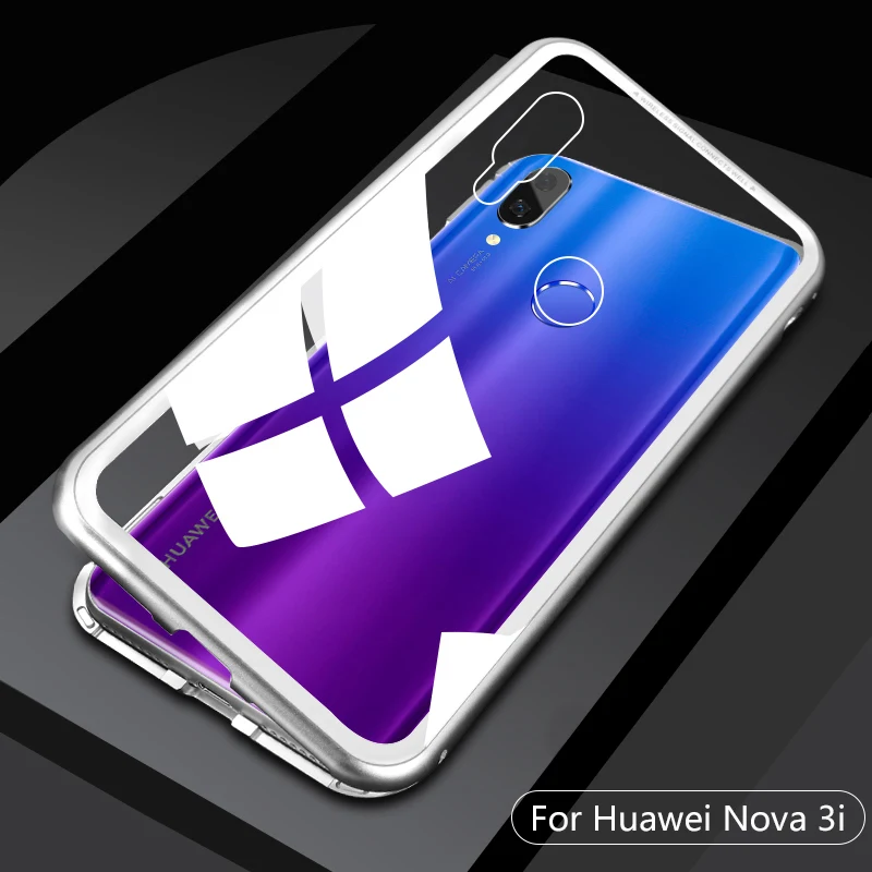 Горячая 360 Магнитная Адсорбция чехол для huawei Nova 3 3i 2i P30 P20 Lite закаленное стекло с магнитом Крышка для mate 10 20 Pro 20X оболочка