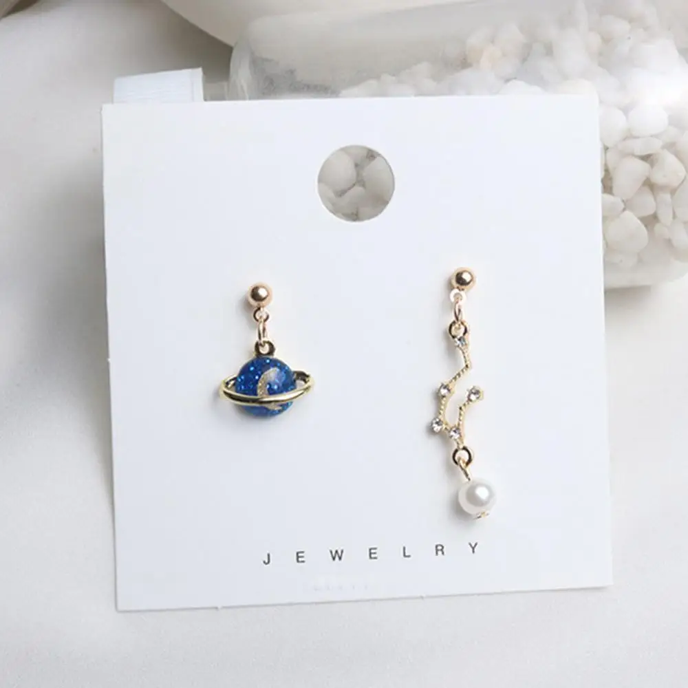 Новые асимметричные серьги-капельки женские модные корейские серьги для