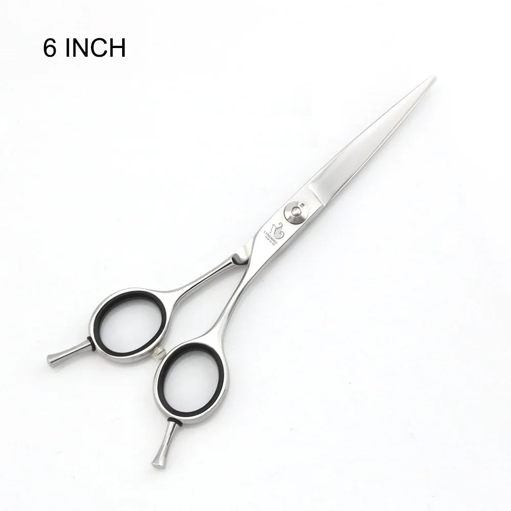 6 INCH no box Профессиональные пильные ножницы для Волос Сухие ножницы для стрижки волос зубчатое лезвие 6 6,5 7 дюймов пильное лезвие lyrebird Высший - Цвет: 6 INCH no box