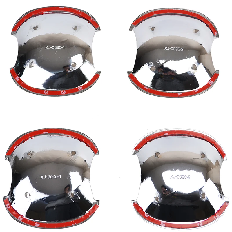 Аксессуары для 2IN1 подходит для HYUNDAI TUCSON 2005 2006 2007 2008 2009 2010 хромированные дверные ручки крышки+ Чаша отделка