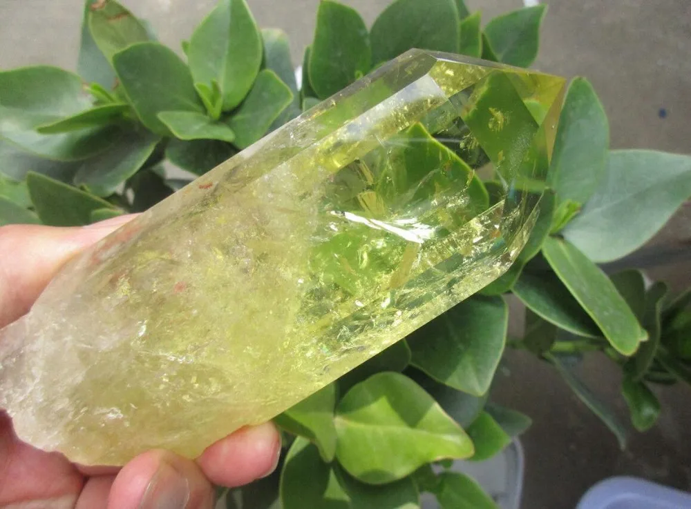 Высококачественная натуральная Дымчатая кварцевая кристаллическая палочка