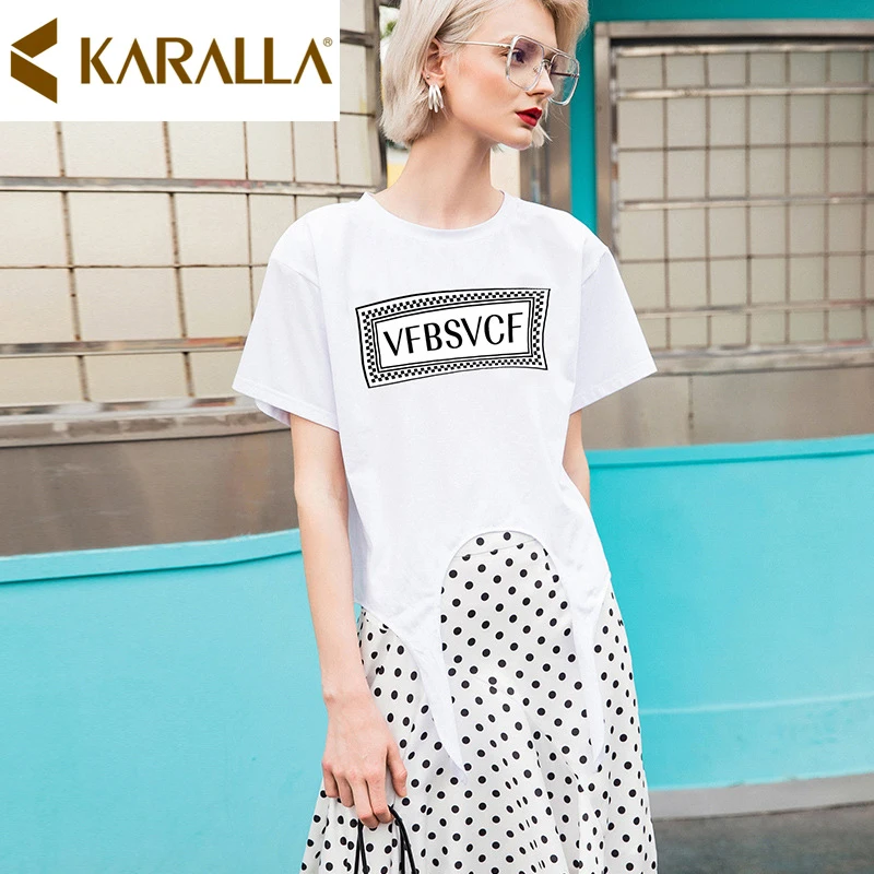 Женский комплект из двух предметов Karalla футболка с короткими рукавами и