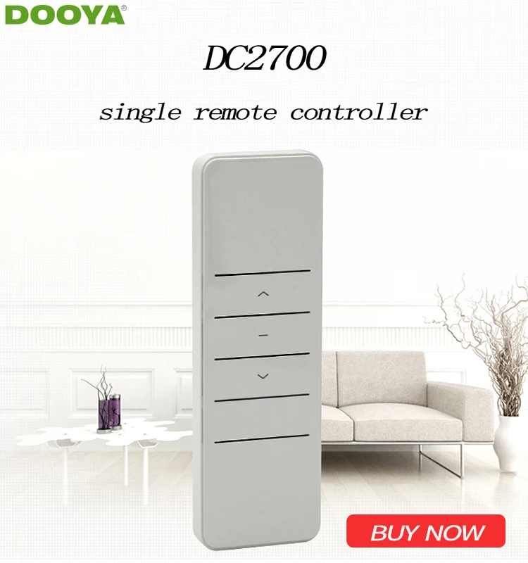 Высококачественный трубчатый двигатель Dooya 220V 50MHZ DM45R для моторизованных рулонных жалюзи biult-в приемнике 433MHz для дистанционного управления