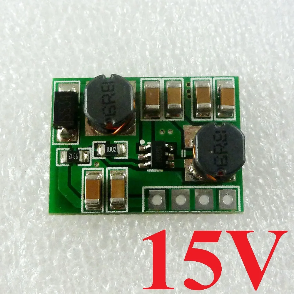 15V output 1 шт. 2-24 В до 5 В 6 в 9 в 12 В 15 в dc-dc Boost-Buck повышающий и понижающий преобразователь модуль напряжение регулятор напряжения - Цвет: 15V output