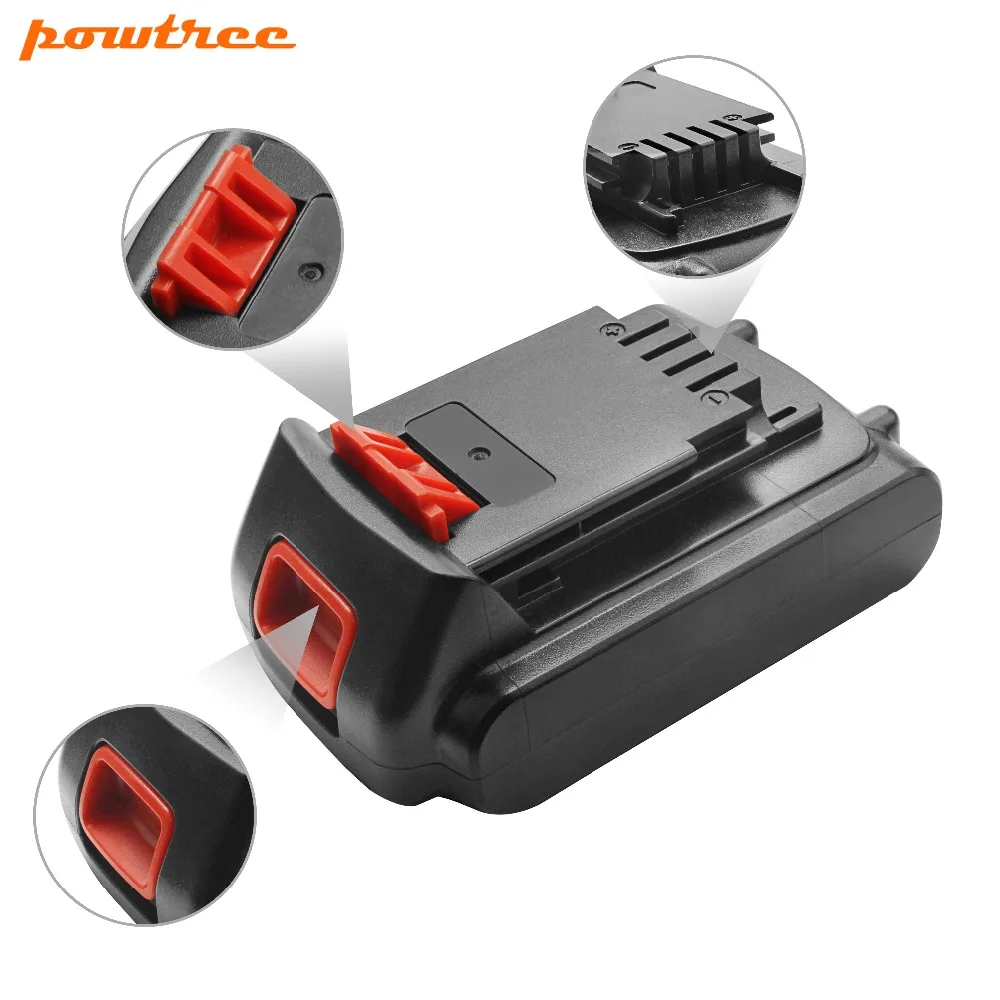 Литий ионный аккумулятор 20 в 3000 мАч LBXR20 для Black & Decker LB20 LBX20 LST220 LSW20 ssl20SSL20SB 2 SB ASL186K