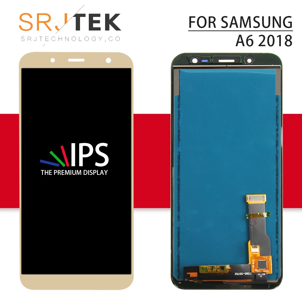 5,6 ''TFT lcd для SAMSUNG Galaxy A6 A600 lcd A600 A600F A600FN модуль ЖК-дисплея+ сенсорный экран дигитайзер Датчик в сборе