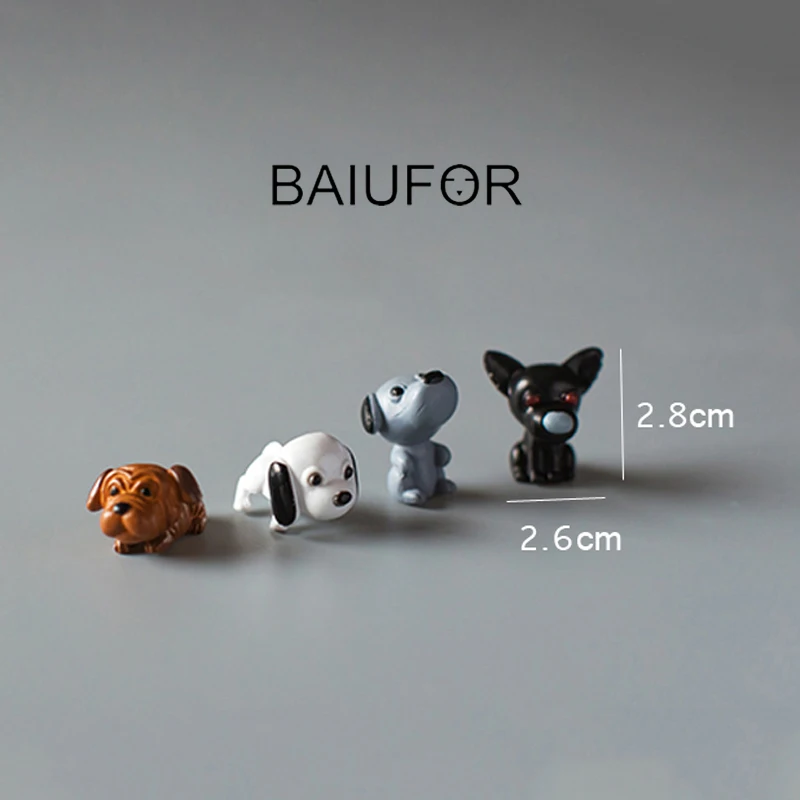 BAIUFOR миниатюры и террариумы животные милые собаки собачка Кукольный дом домашнее