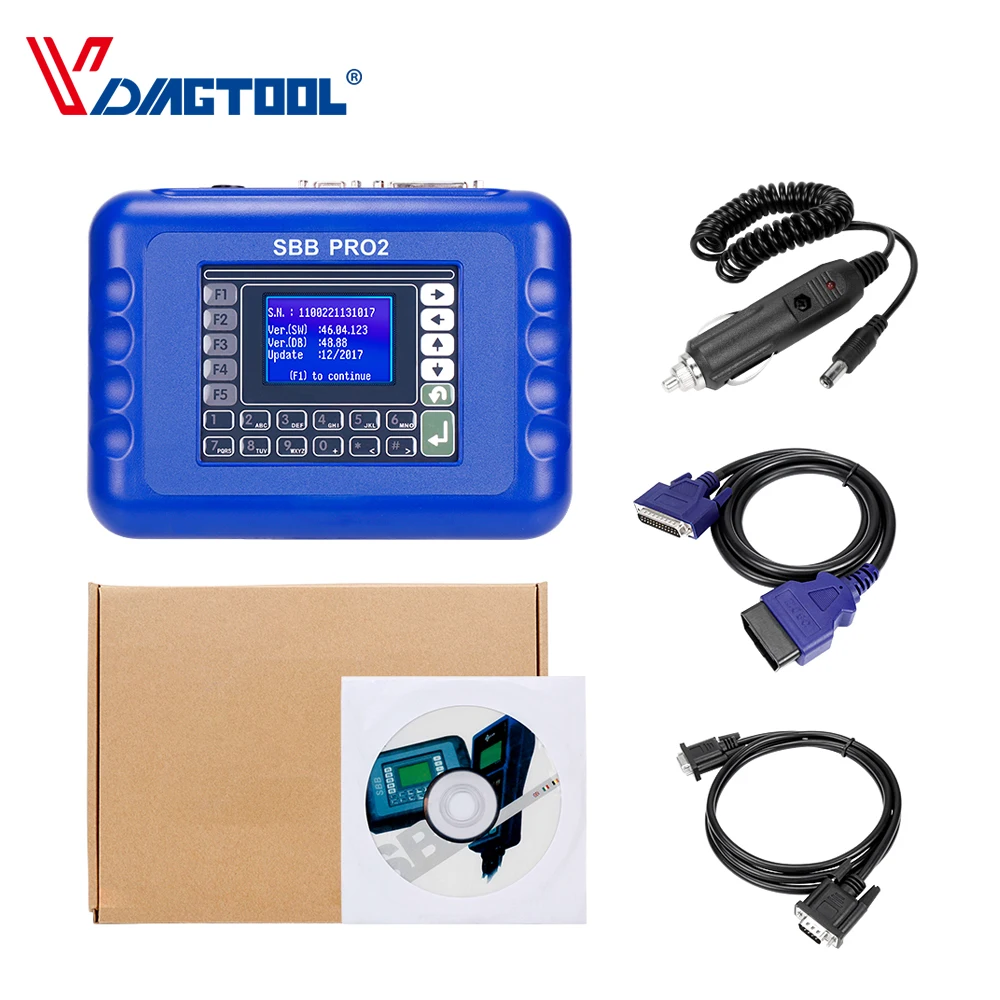 Программатор ключей OBD2 V48.88 v48.99 SBB Pro2 поддержка автомобилей для замены V46.02 v33.02 sbb