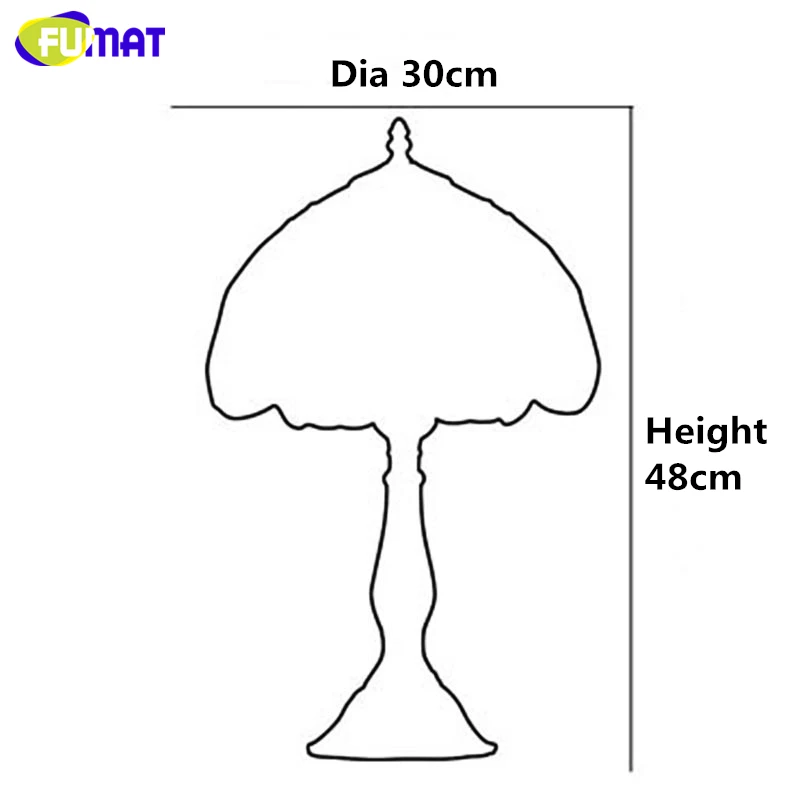 Современная Садовая настольная лампа FUMAT с цветком освещение для гостиной