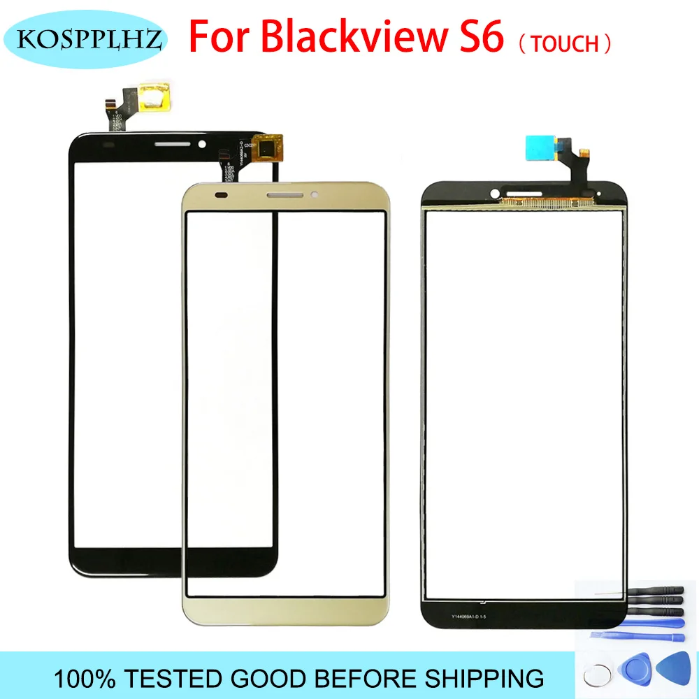 Сенсорный экран для телефона Blackview S6 сенсорный с дигитайзером сменная панель +