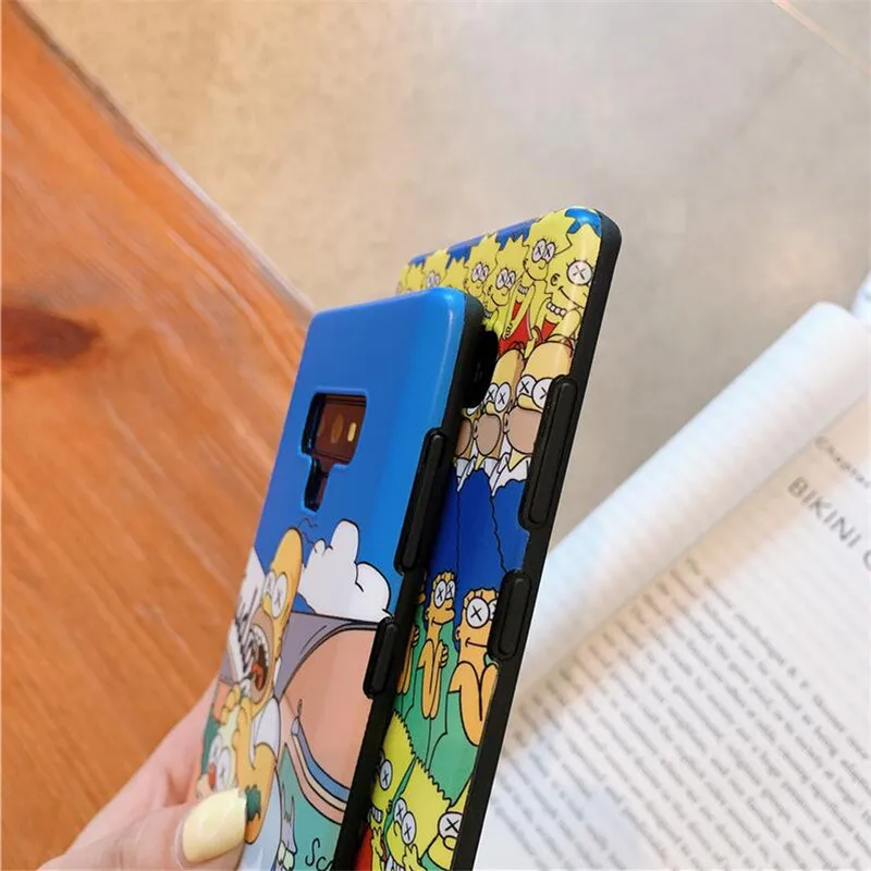 DIS чехол S10 Plus Роскошный милый мультфильм для samsung Galaxy Note 9 8 S9 S8 S10e телефона
