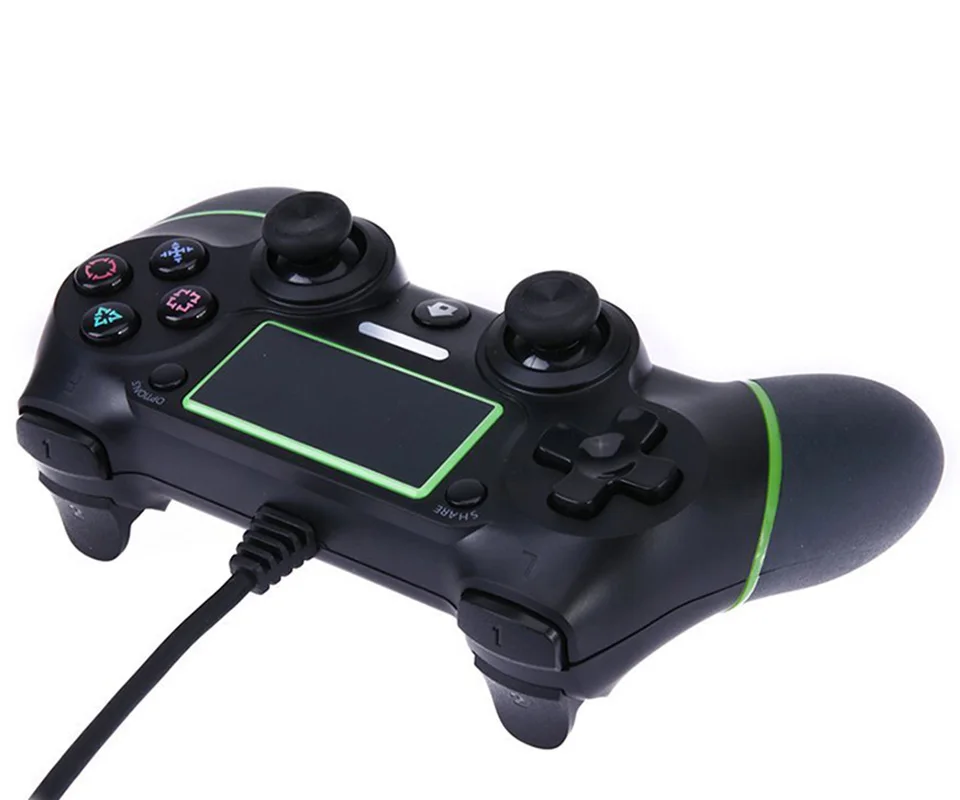 PS4 аксессуары геймпад проводной джойстик PS4 sixaixs несколько вибрации двигателя для Игровые приставки 4 Замена Dualshock4 контроллер