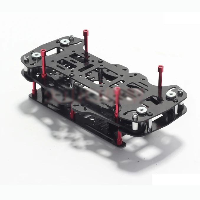 DIY FPV мини Дрон GE260Z Квадрокоптер складная рама в разобранном виде 260 мм Колесная база из углеродного волокна
