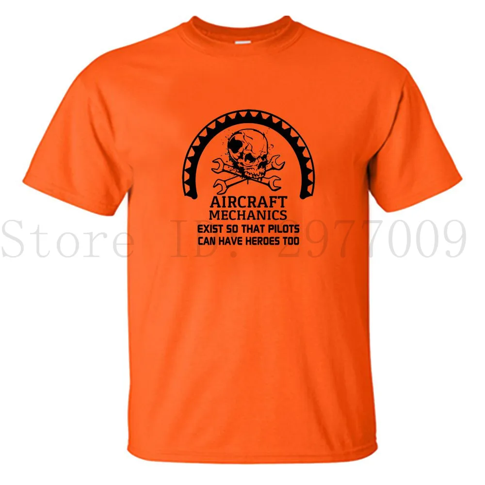 Механика самолета Подарок Существует поэтому Пилоты Имеют Герои Футболки