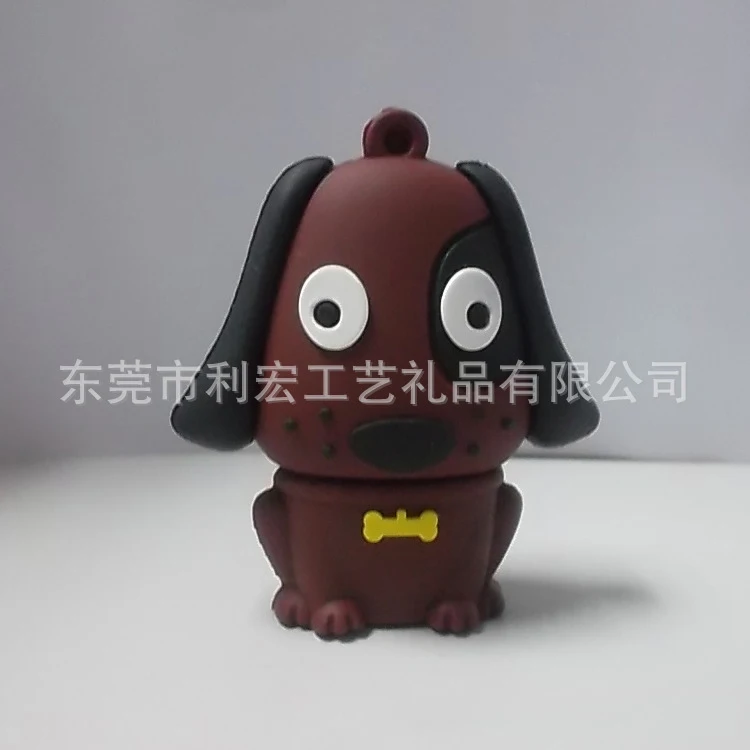 Мультяшная собака Usb флеш накопитель полная емкость Флешка 4 ГБ 8 16 32 64 Гб карта
