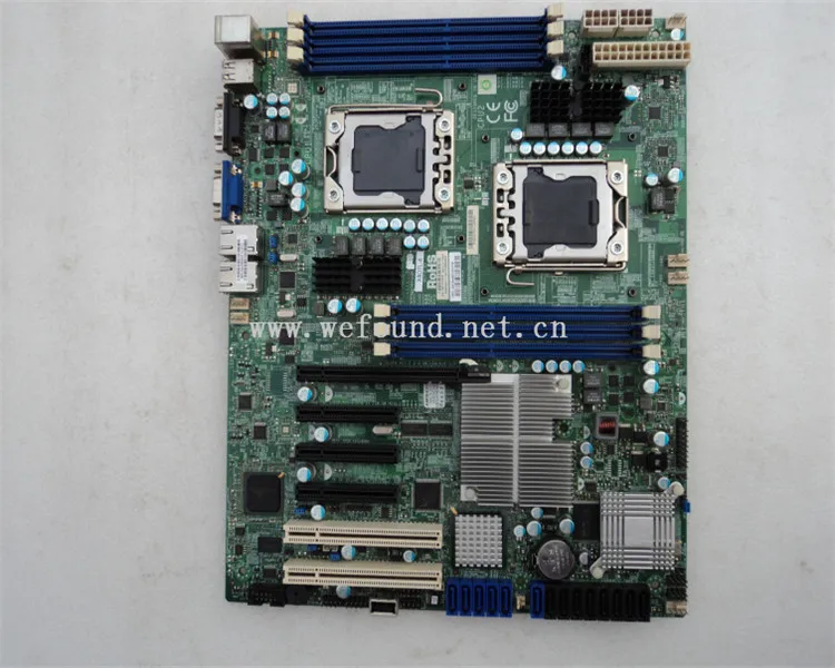 Рабочая Серверная материнская плата для X8DTL-6 LGA1366 LSI SAS 2008 5690 полностью протестирована