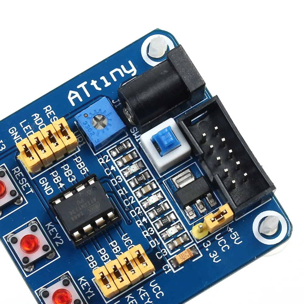 Attiny13 AVR макетная доска обучающая доска экспериментальные тестовые доски AVR доска минимальная система