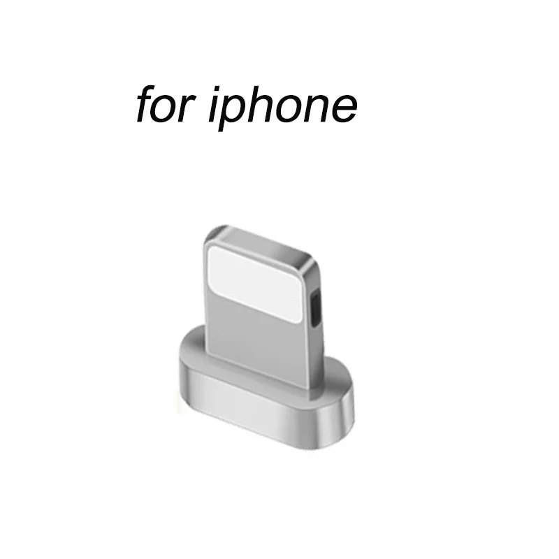 1pc iphone plug Micro USB Магнитный адаптер типа c зарядное устройство конвертер Usb магнитный разъем USBC для Oneplus Xiaomi samsung зарядки Android - Цвет: 1pc iphone plug