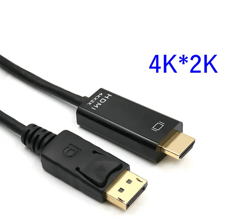 1 шт. адаптер для порта дисплея DP HDMI ПК ноутбуков HD проекторов 8 м 4K * 2K|Кабели VGA| |