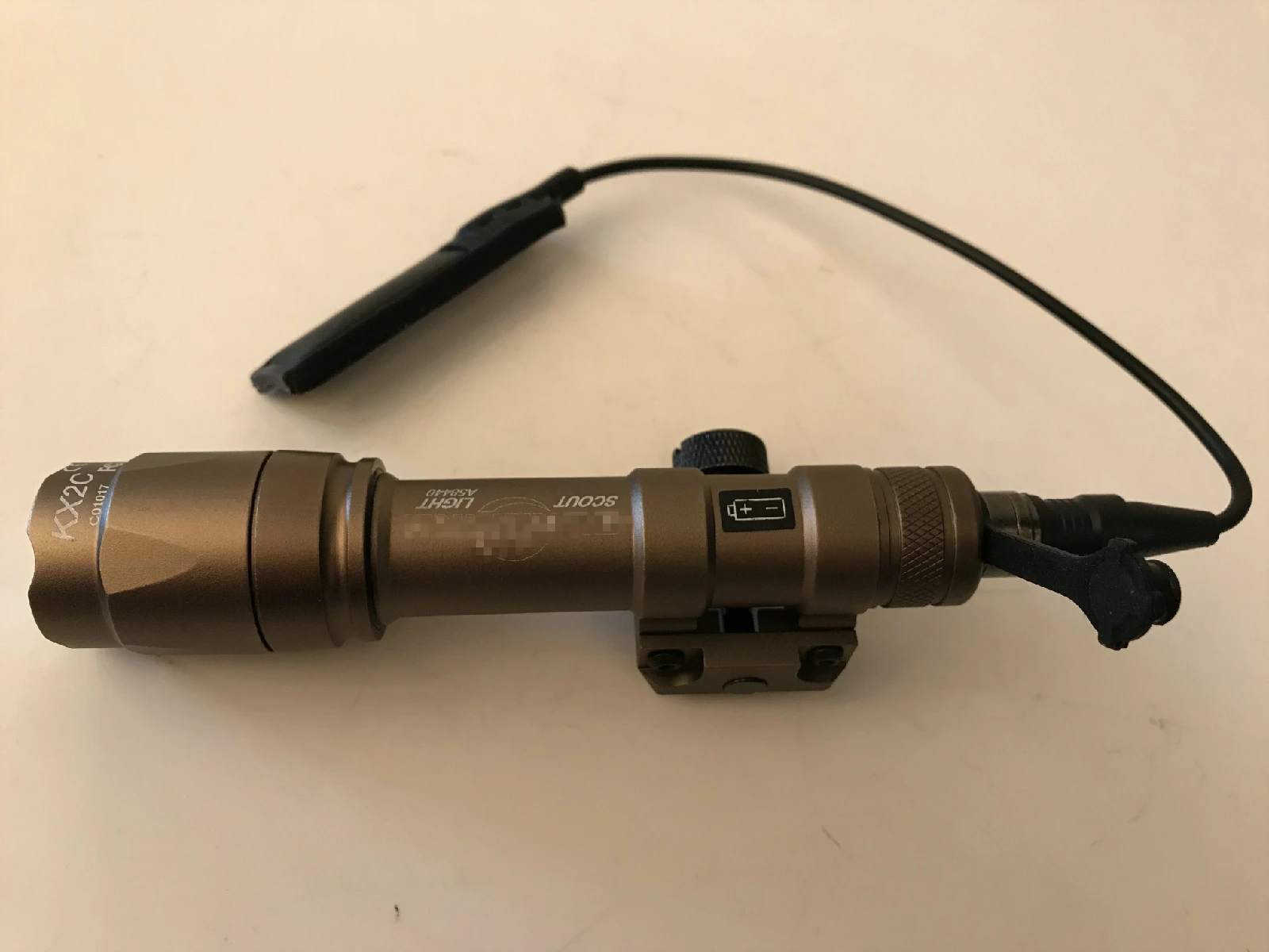 Коричневый Element Airsoft тактический фонарь вспышка светильник Surefir M600 пистолет светильник 366 люмен M600C Softair Охота вспышки светильник M600 Книги об оружии светильник EX072 - Цвет: Коричневый