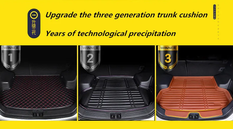 Подкладка для багажника автомобиля коврик напольный поднос защита от ударов