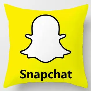 6 Пользовательские вы цилиндрическая подушечка Крышка логотип Wechat Snapchat Skype Viber телефон Instagram Декор Facebook наволочка для офиса аксессуары - Цвет: 6