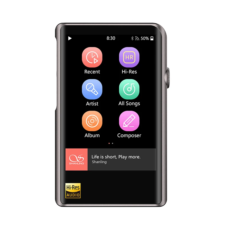 MissAudio Shanling M2X Hi Res портативный музыкальный плеер Bluetooth Apt X Mini DAP DSD256 без потерь