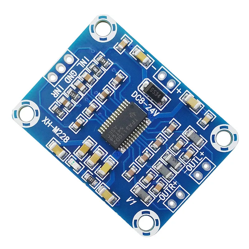 TPA3110 2X15W плата модуля цифрового усилителя звуковой стереосистемы миниатюрный