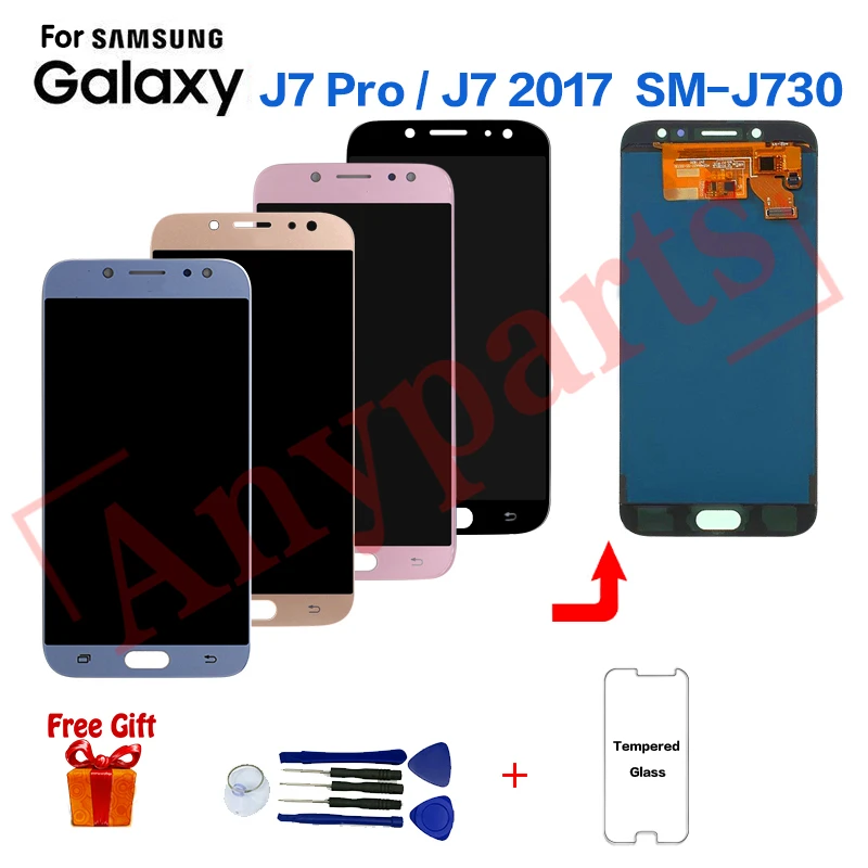 TFT для SAMSUNG J7 2017 J730 SM J730F дисплей ЖК экран Замена Samsung Galaxy Pro J730FM J730GM экран|Экраны