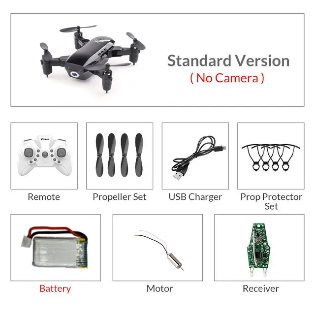 Black(no camera) Мини Дроны с камерой HD RC вертолет с WiFi Безголовый режим RC Квадрокоптер с камерой Режим высокой фиксации игрушки для детей# E - Цвет: Black(no camera)
